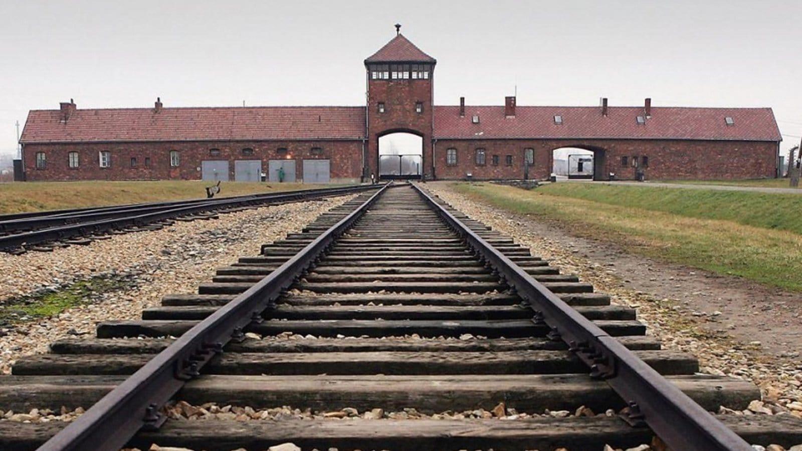 Verdict on Auschwitz backdrop