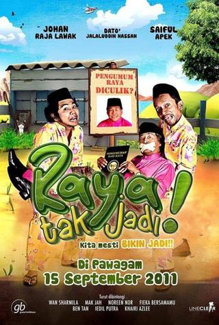 Raya Tak Jadi! poster