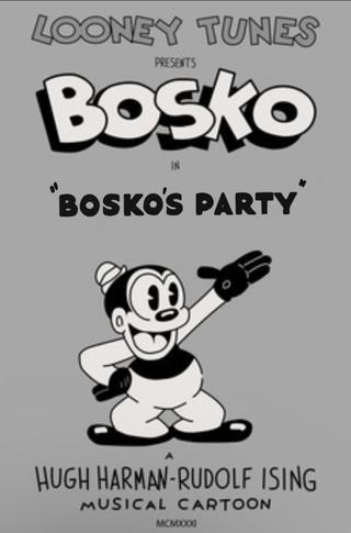Bosko's Party poster