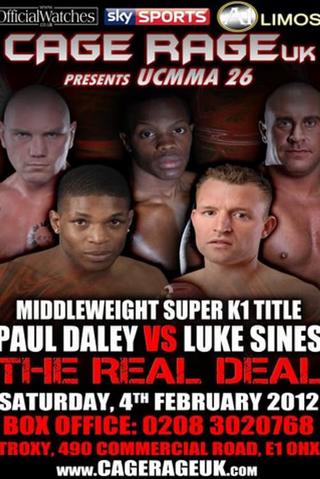 UCMMA 26: The Real Deal poster