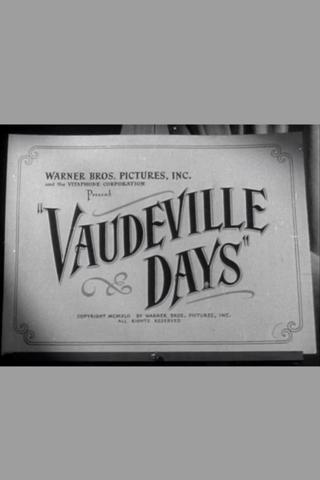 Vaudeville Days poster