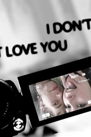 I Don't Love You poster