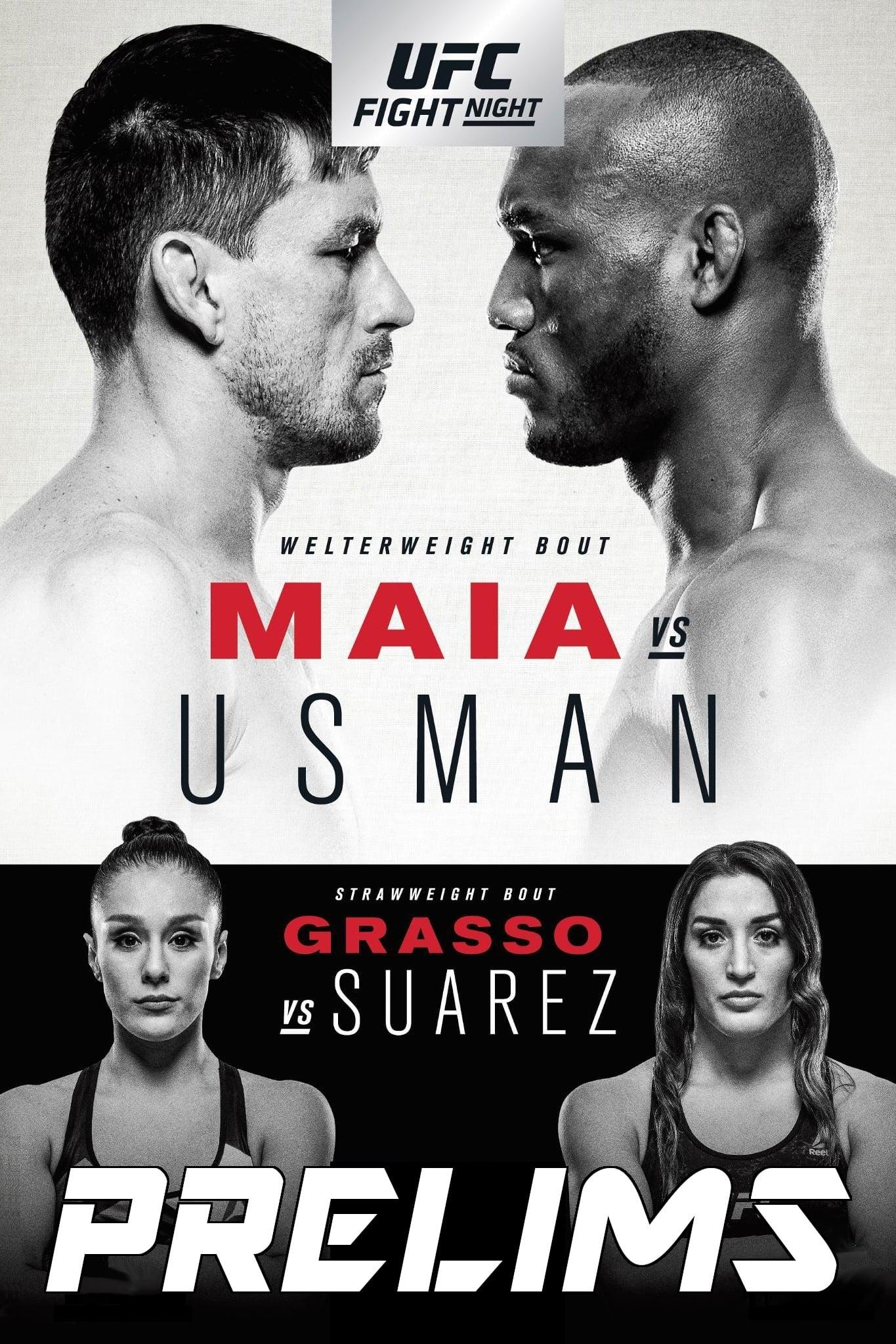 UFC Fight Night 129: Maia vs. Usman poster