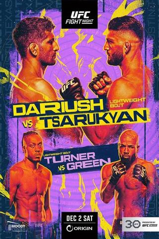 UFC on ESPN 52: Dariush vs. Tsarukyan poster
