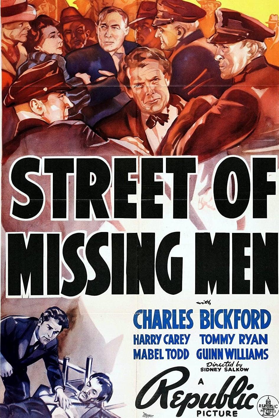 Street of Missing Men poster