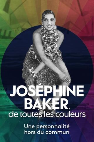 Joséphine Baker en couleur poster