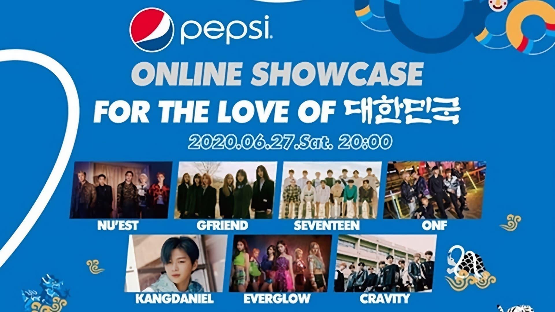 2020 Pepsi Online Showcase - For the Love of Korea backdrop