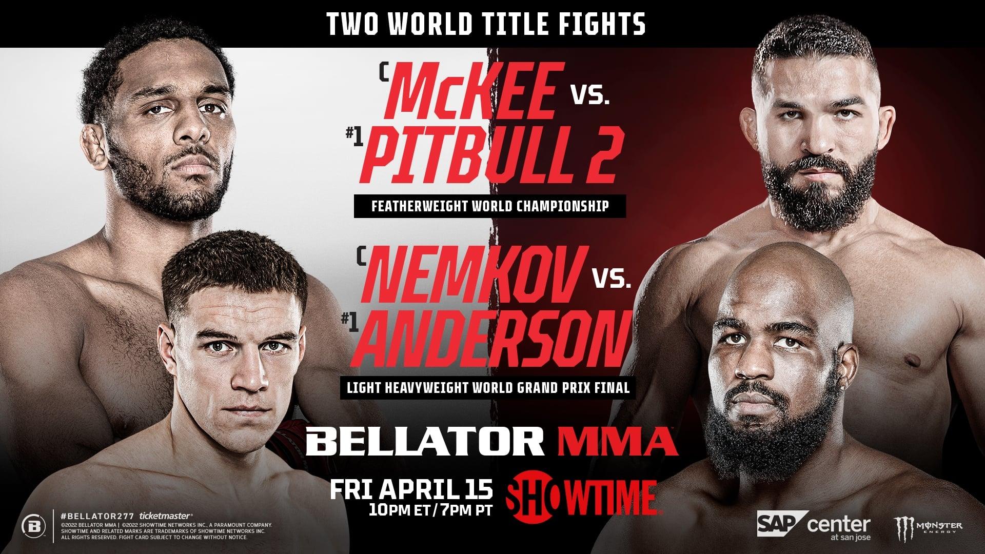 Bellator 277: McKee vs. Pitbull 2 backdrop