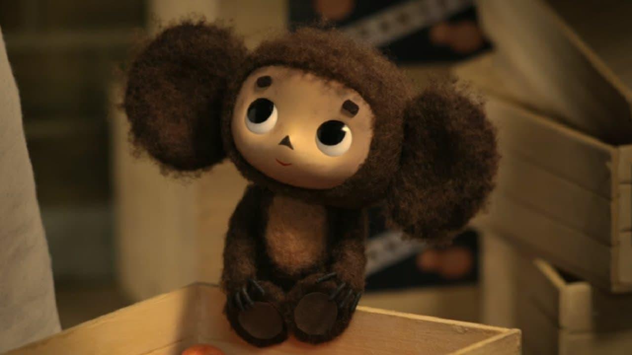 Cheburashka backdrop