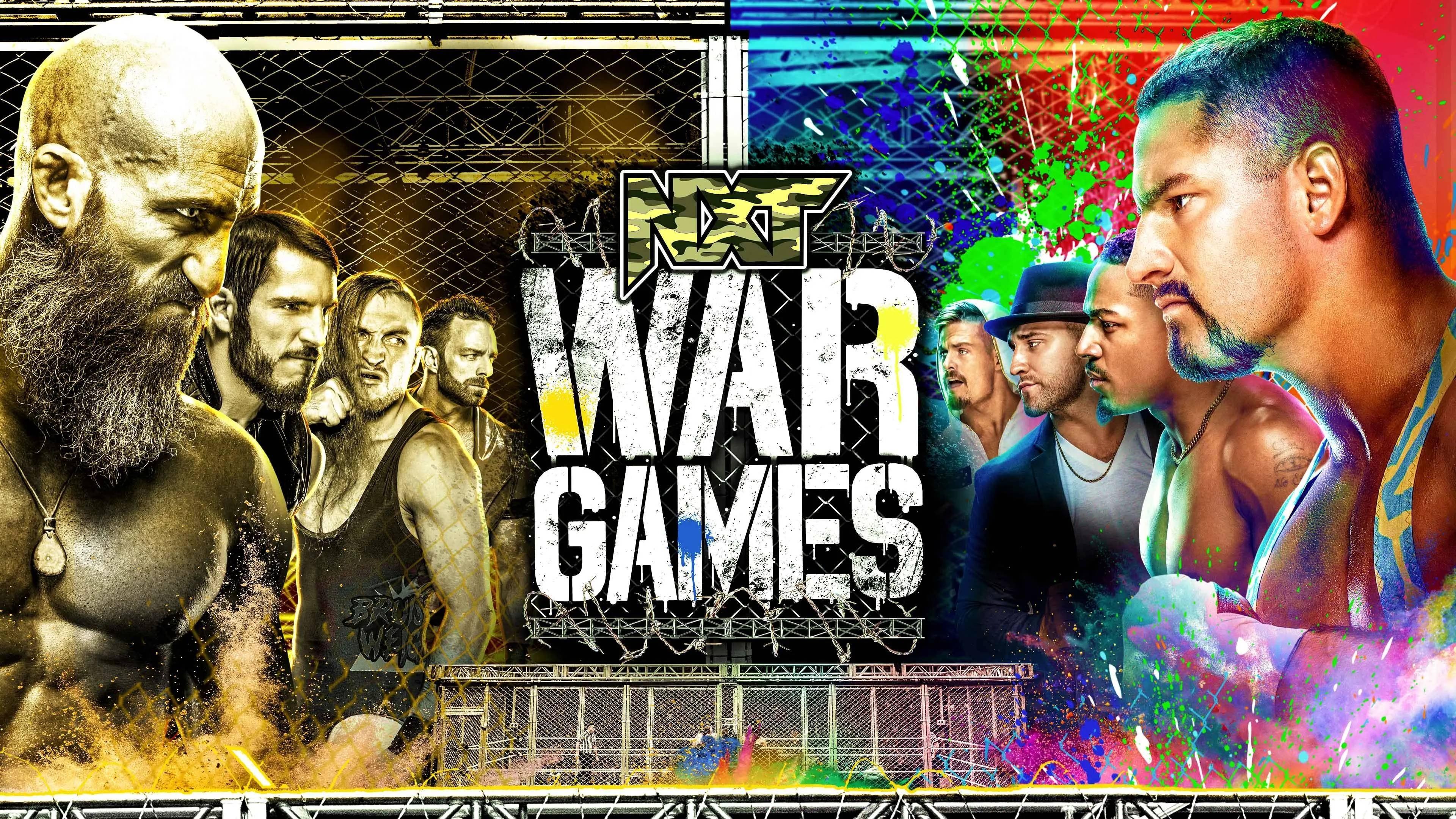 NXT WarGames 2021 backdrop
