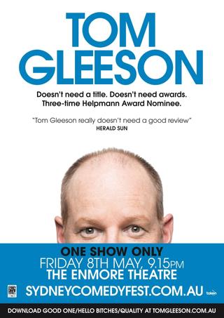 Tom Gleeson: Enmore poster