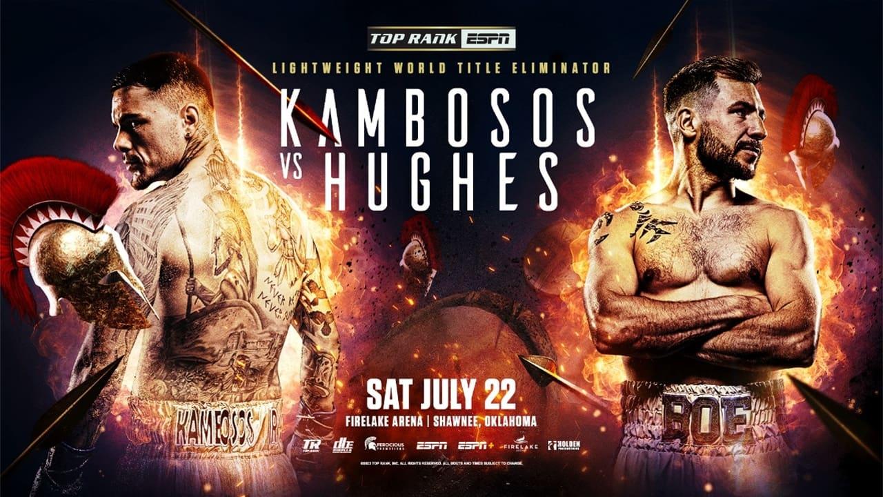 George Kambosos Jr. vs. Maxi Hughes backdrop