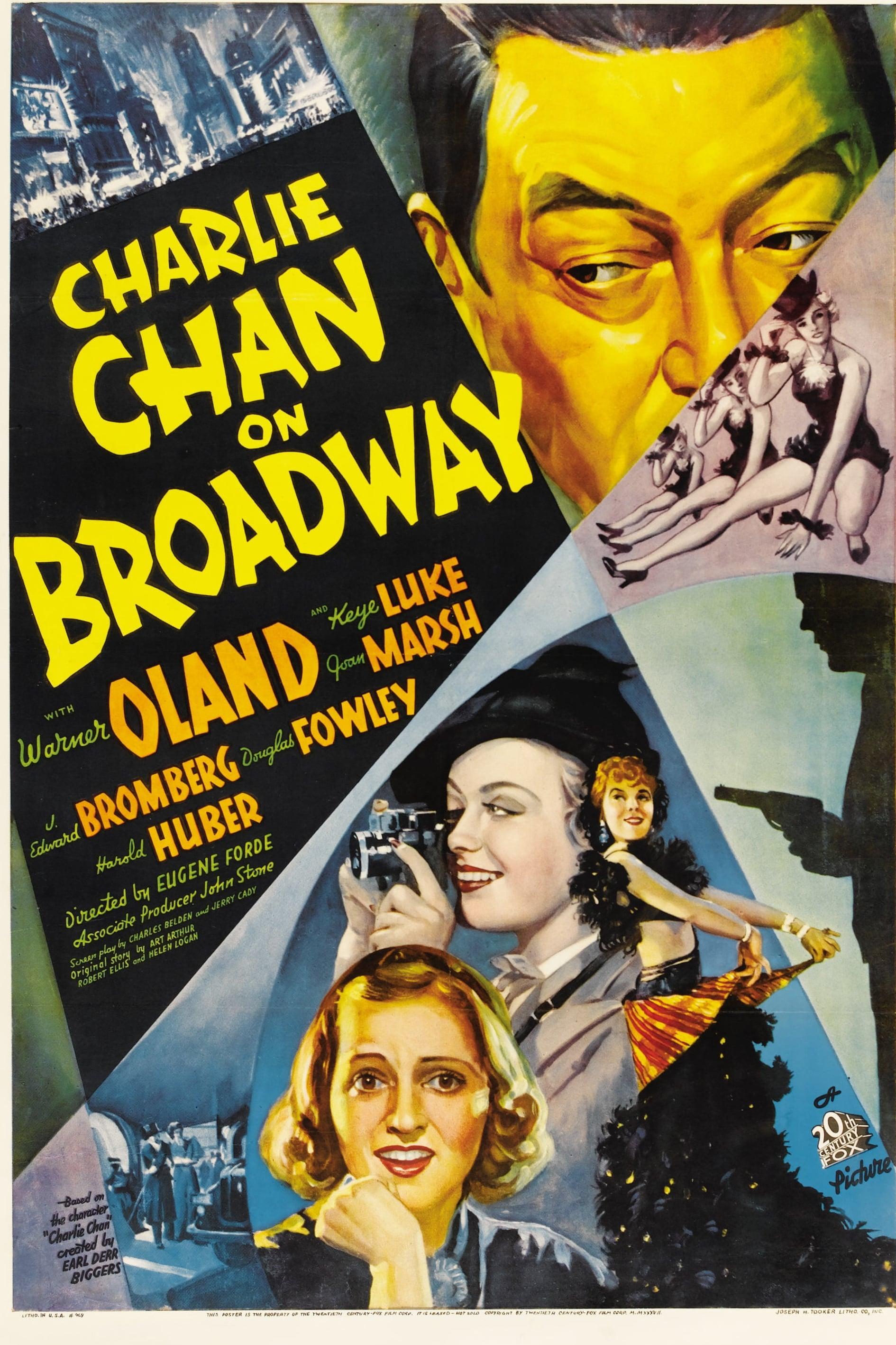 Charlie Chan on Broadway poster