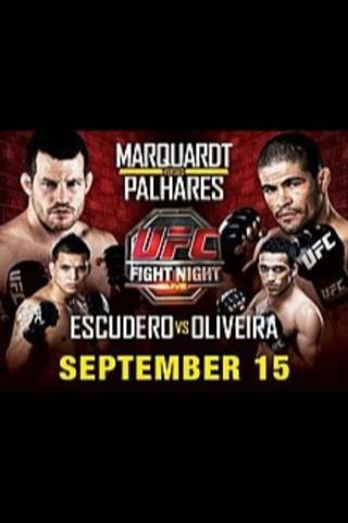 UFC Fight Night 22: Marquardt vs. Palhares poster