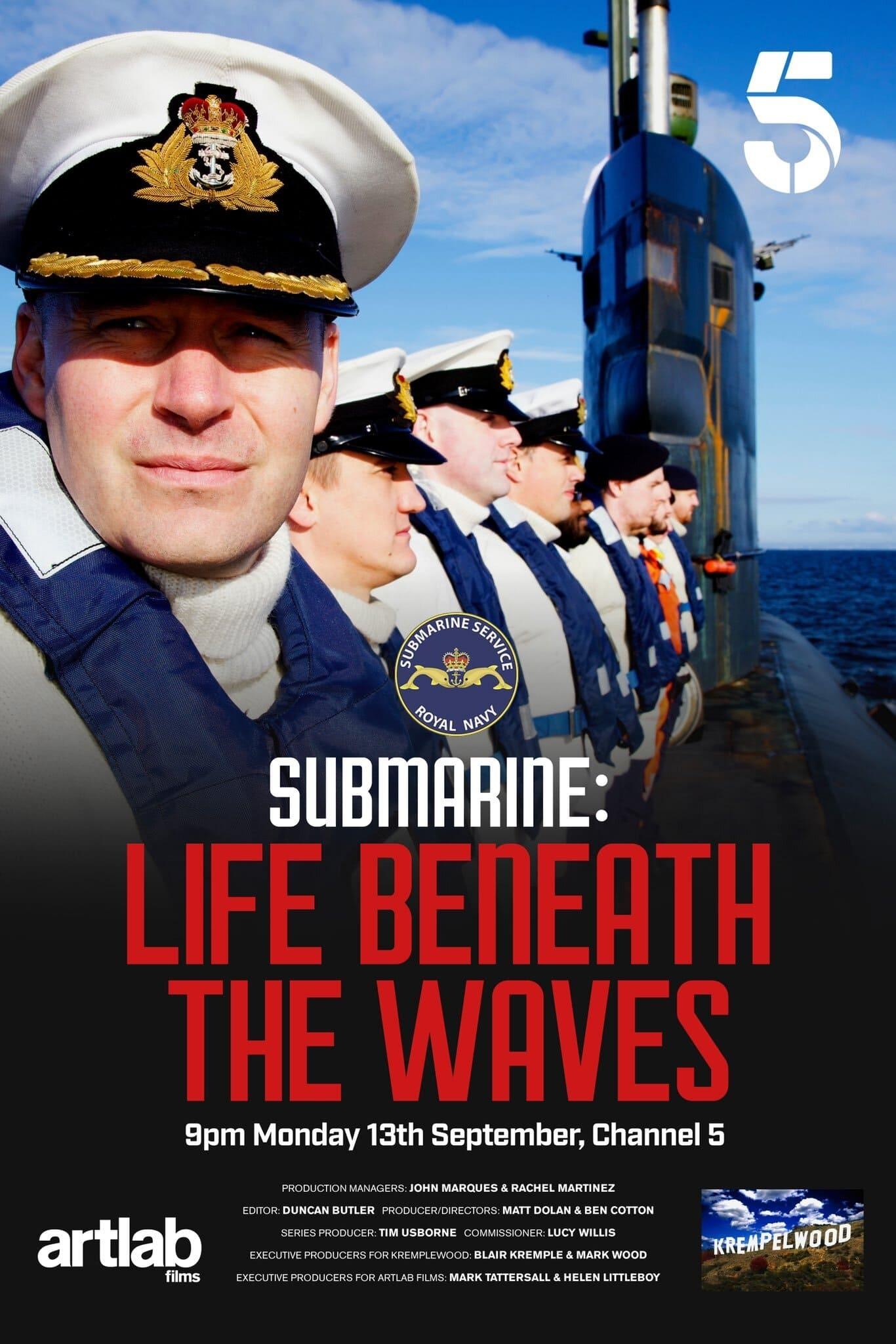 Submarine Life Under the Waves poster