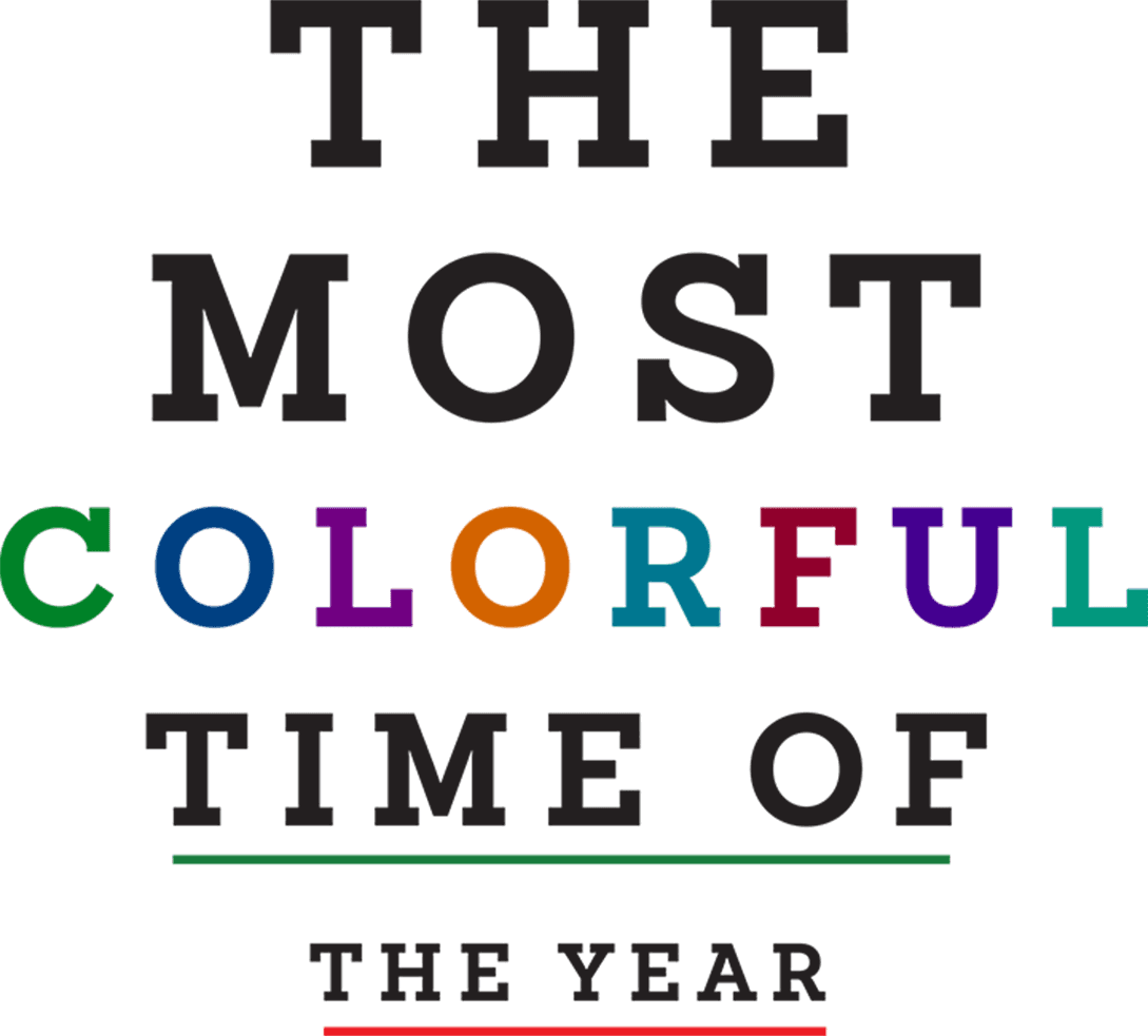 The Most Colorful Time of the Year logo