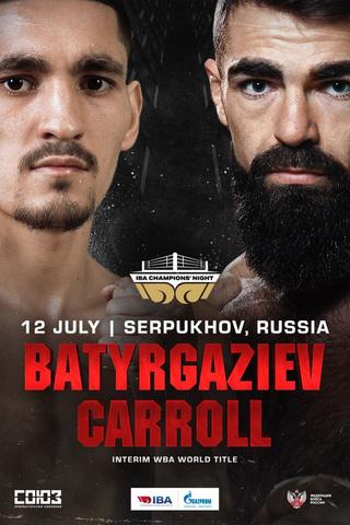 Albert Batyrgaziev vs. Jono Carroll poster