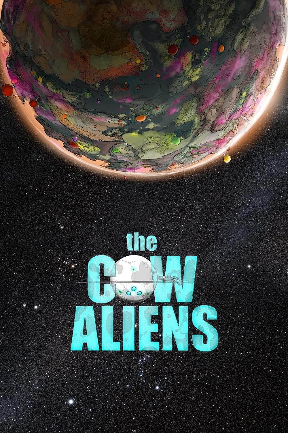 The Cow Aliens poster