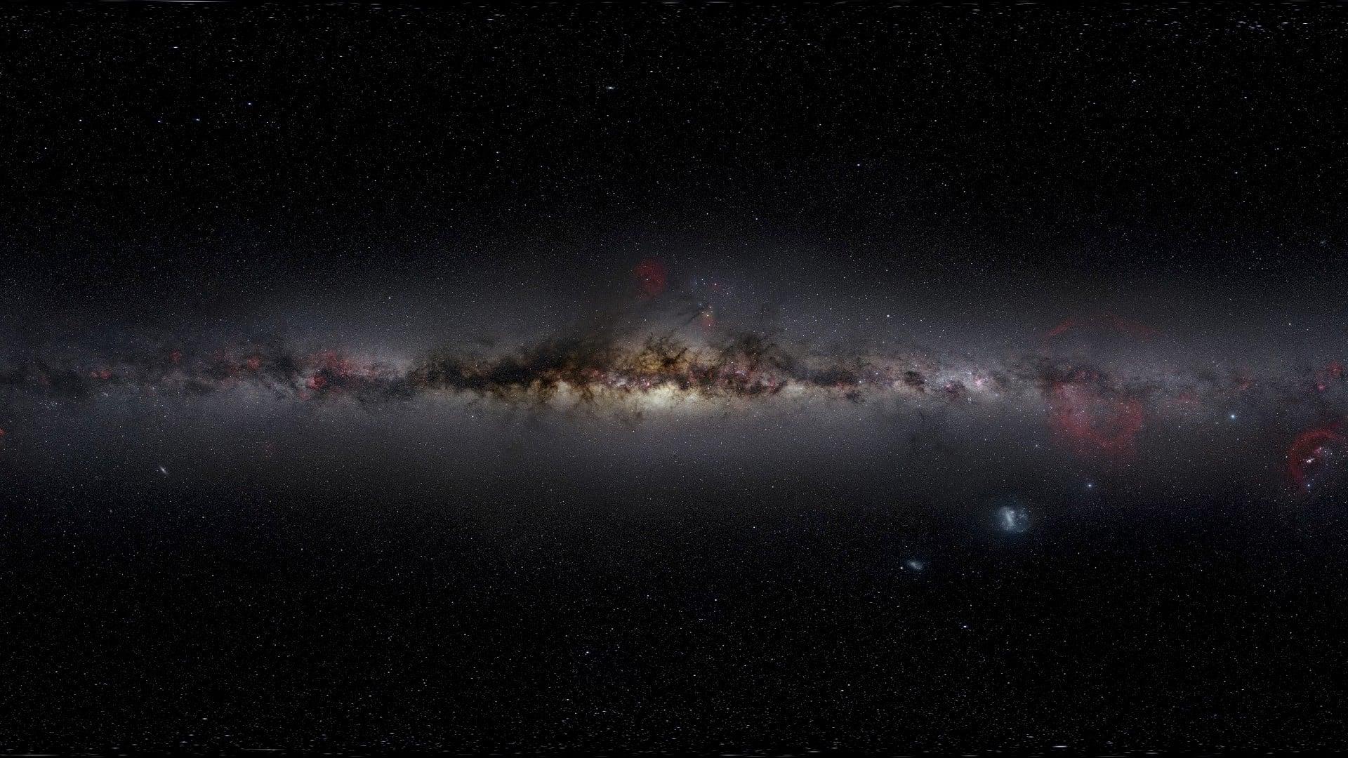 Journey Through the Milky Way. backdrop