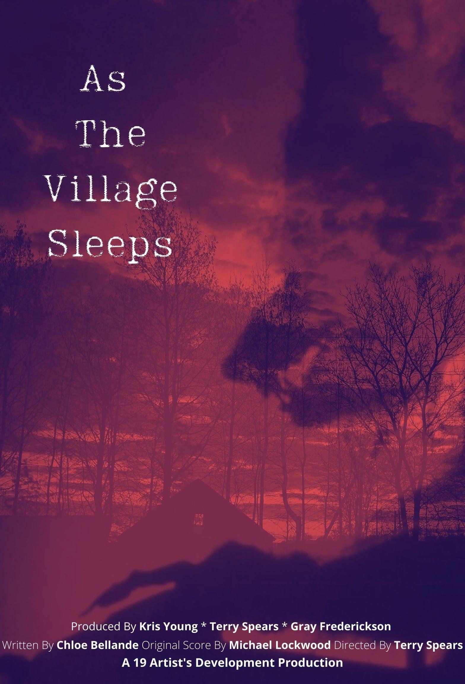 As the Village Sleeps poster