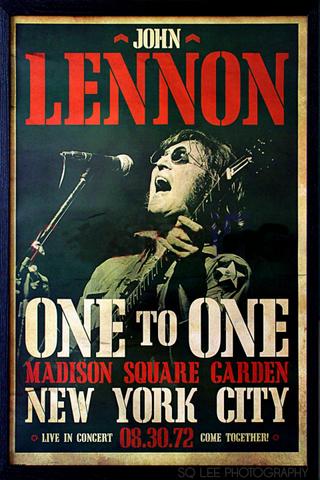 The One to One Concert poster