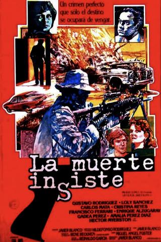 La muerte insiste poster