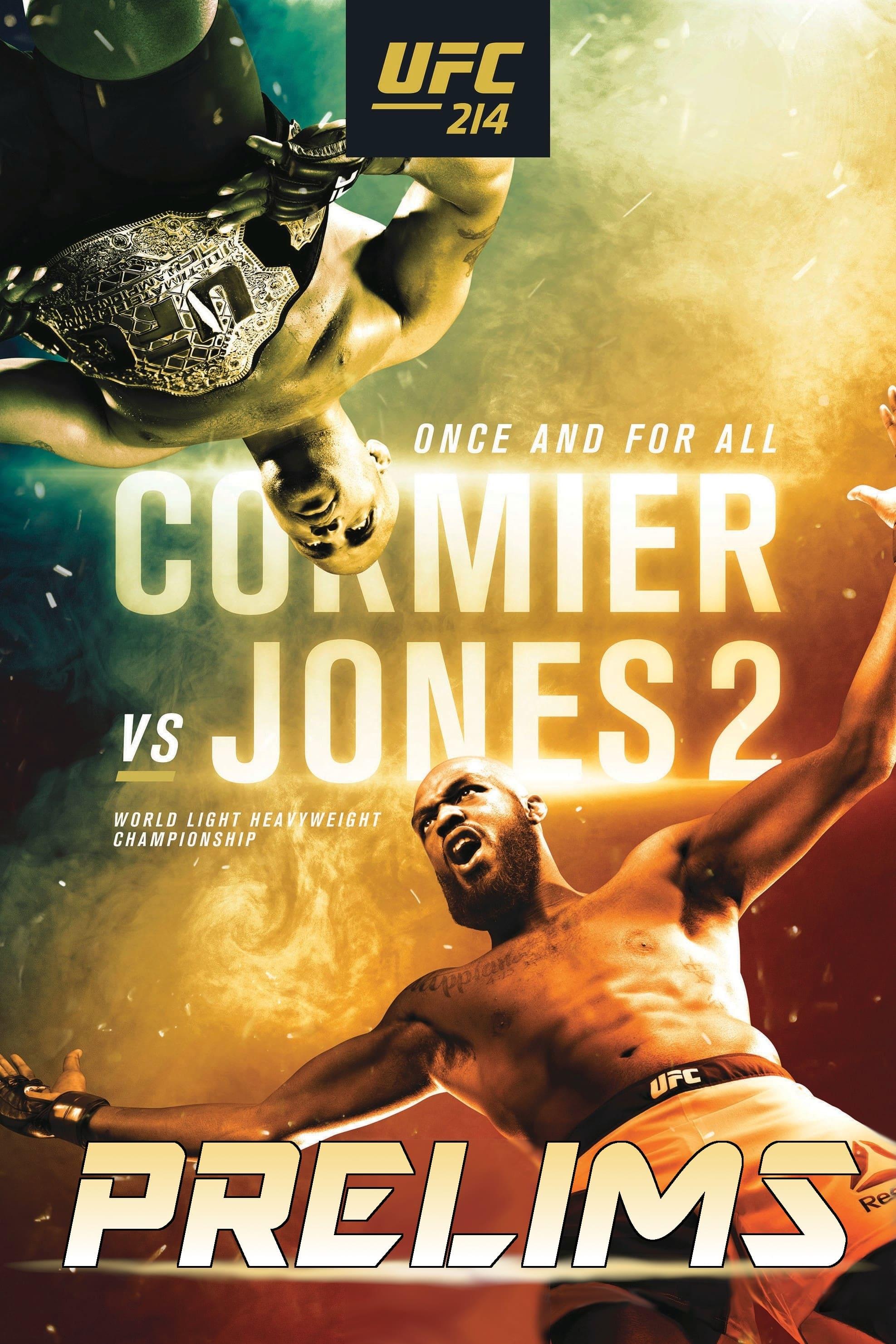 UFC 214: Cormier vs. Jones 2 poster