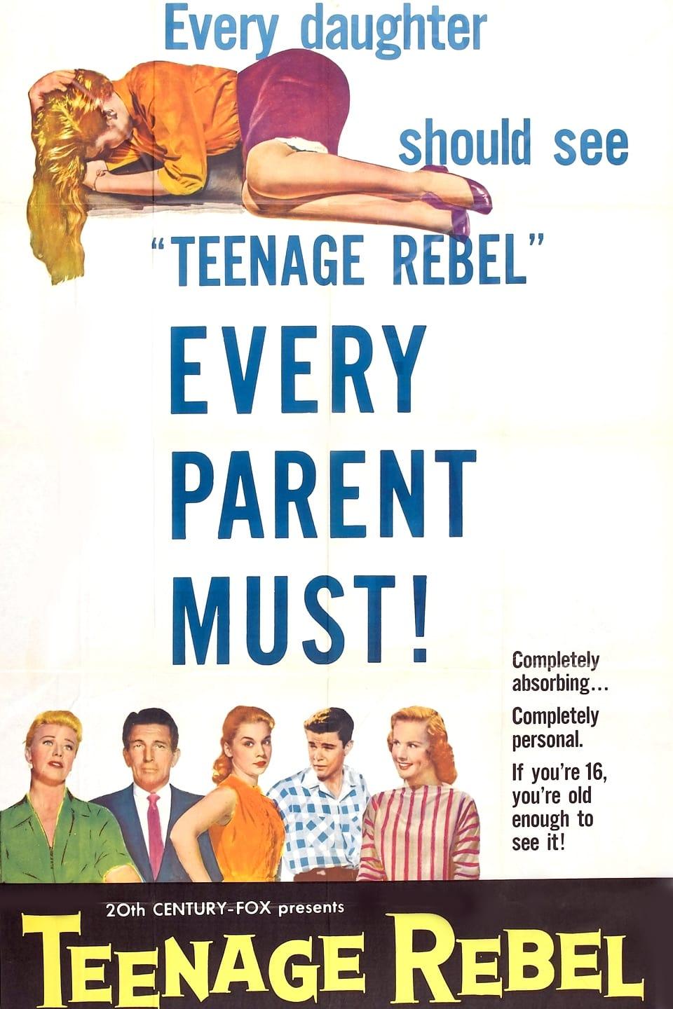 Teenage Rebel poster