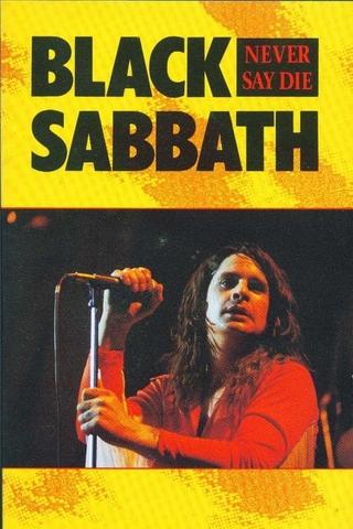 Black Sabbath: Never Say Die poster