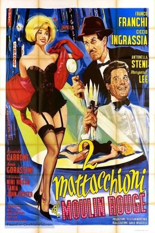 2 mattacchioni al Moulin Rouge poster