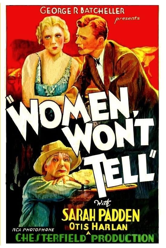 Women Won't Tell poster