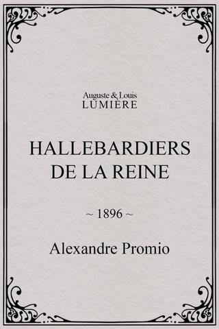 Hallebardiers de la reine poster