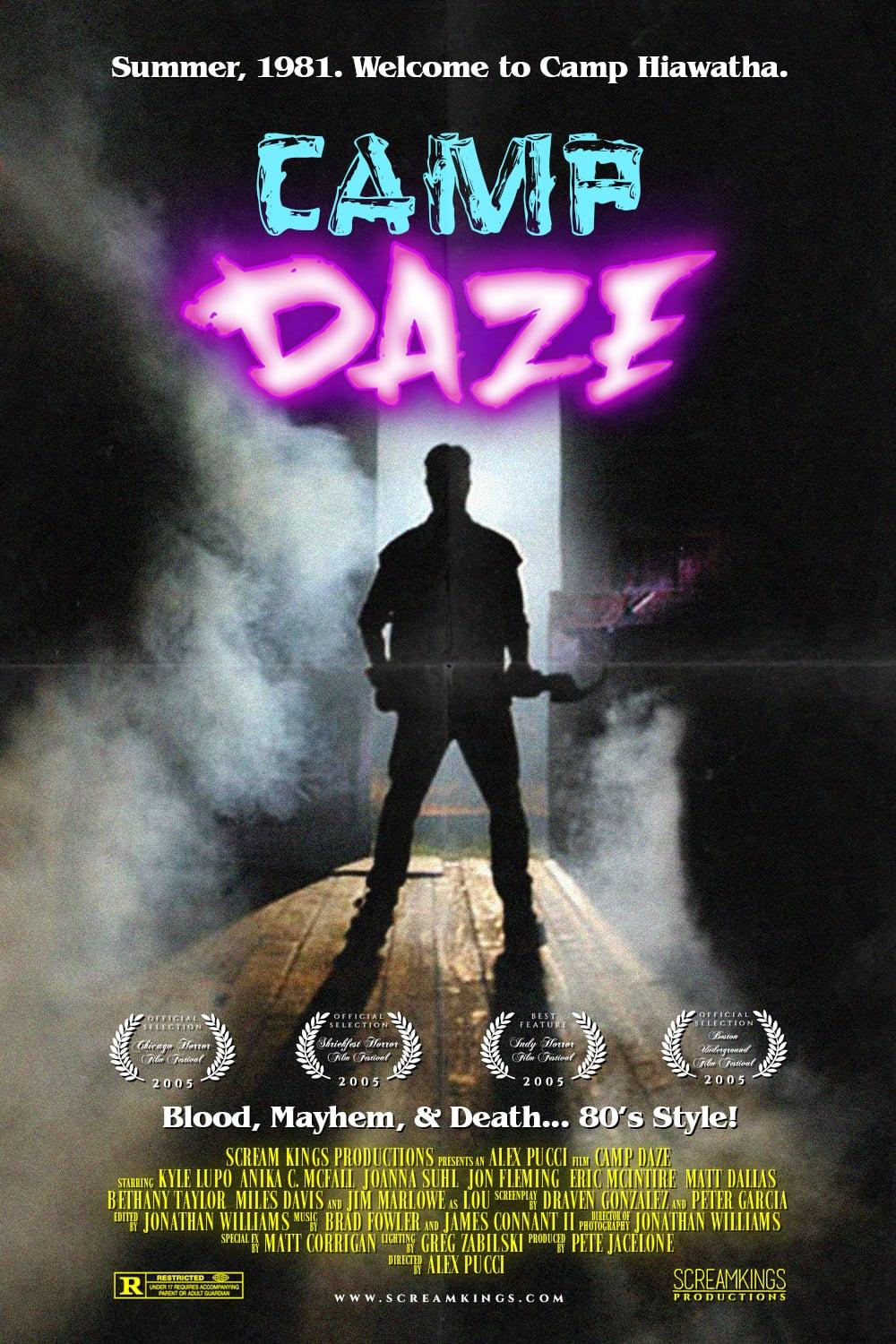 Camp Daze poster