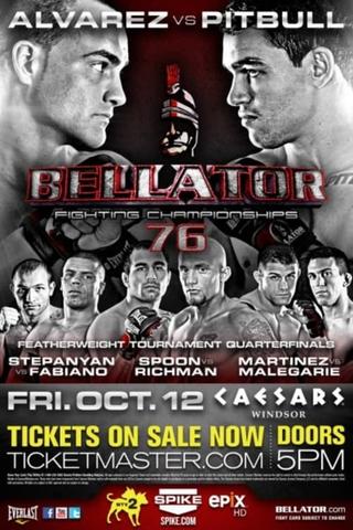 Bellator 76 poster