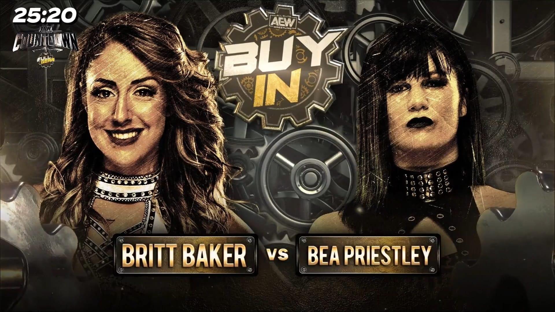 AEW Full Gear: The Buy-In backdrop