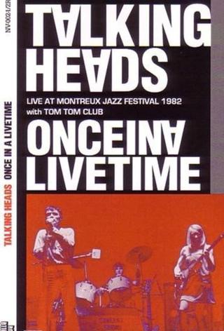 Talking Heads live at Montreux Jazz Festival poster