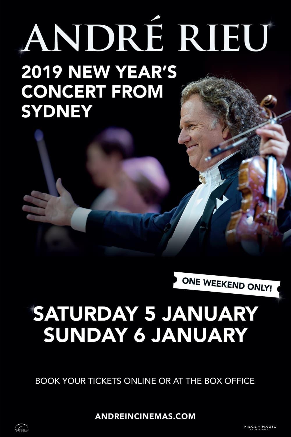 André Rieu - New Year's Concert from Sydney poster