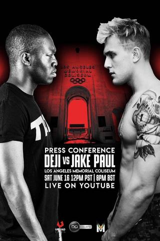 Jake Paul vs. Deji poster