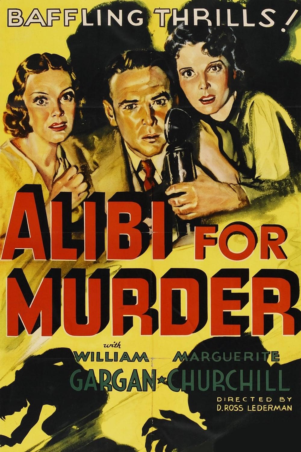 Alibi for Murder poster