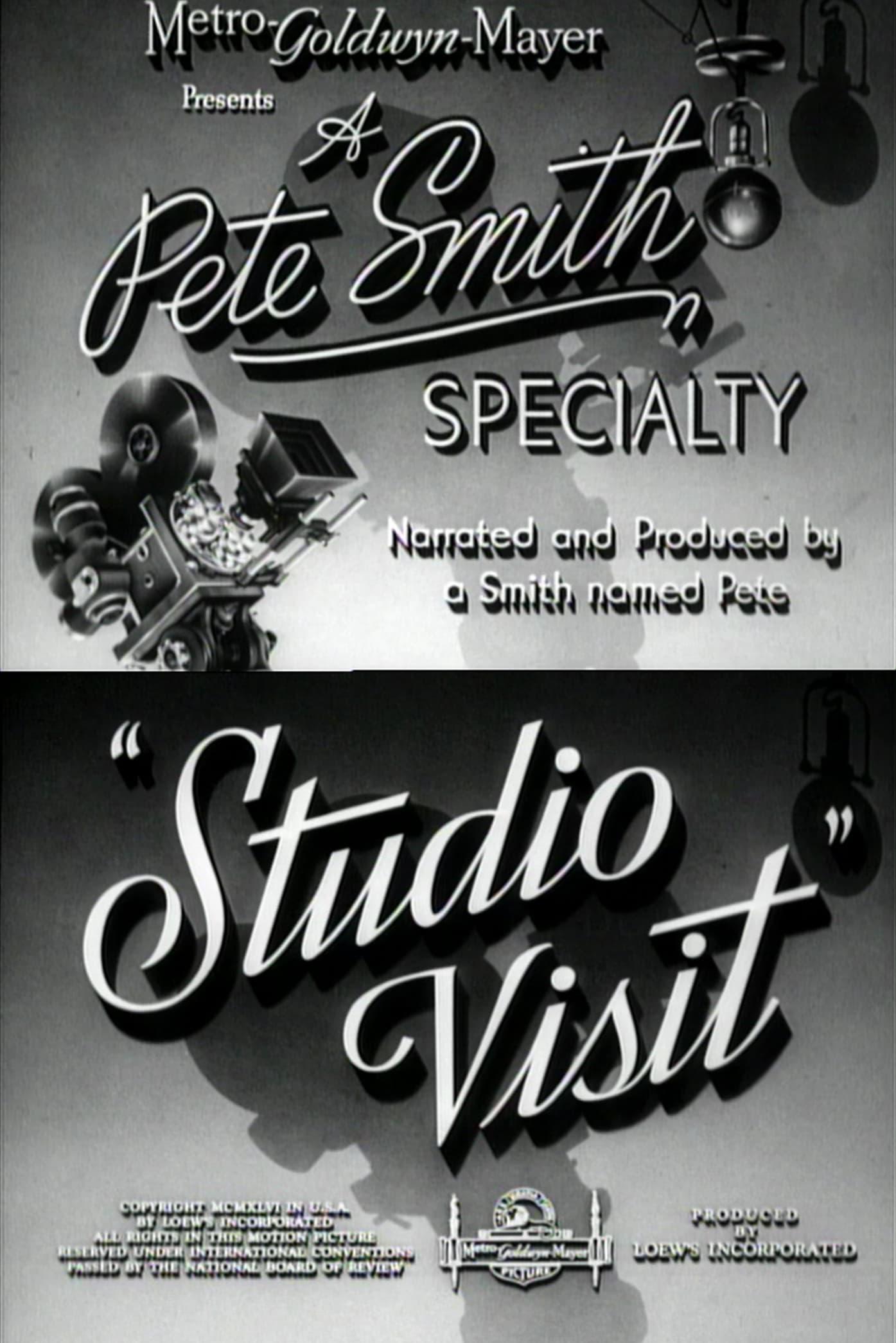 Studio Visit poster