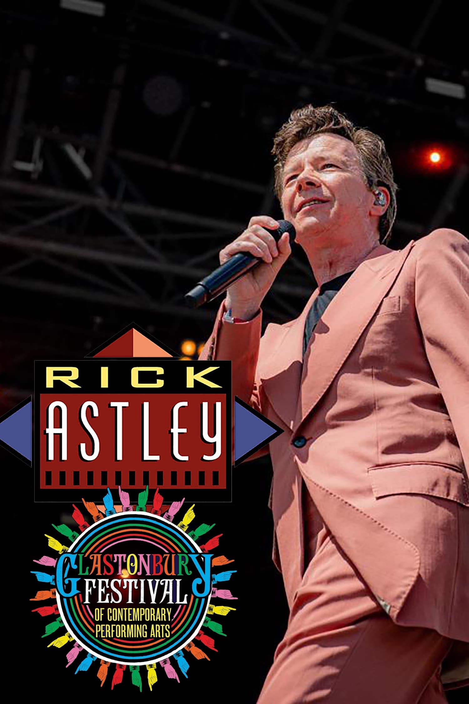 Rick Astley: Glastonbury 2023 poster