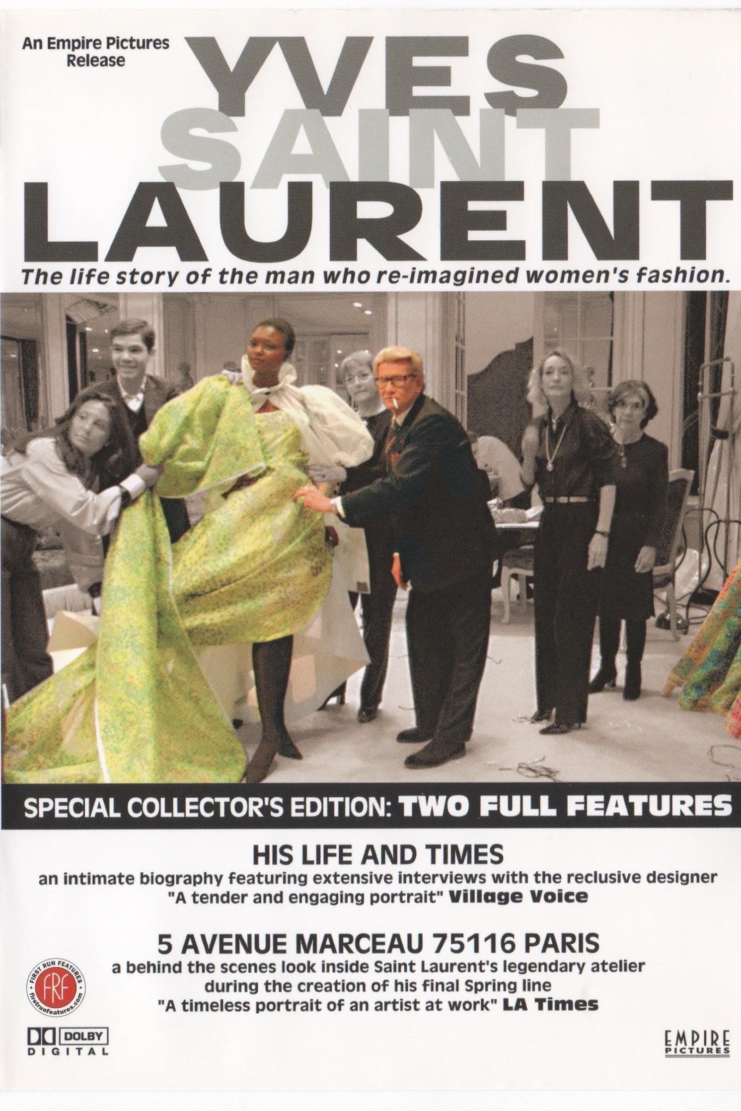 Yves Saint Laurent: 5 Avenue Marceau 75116 Paris poster