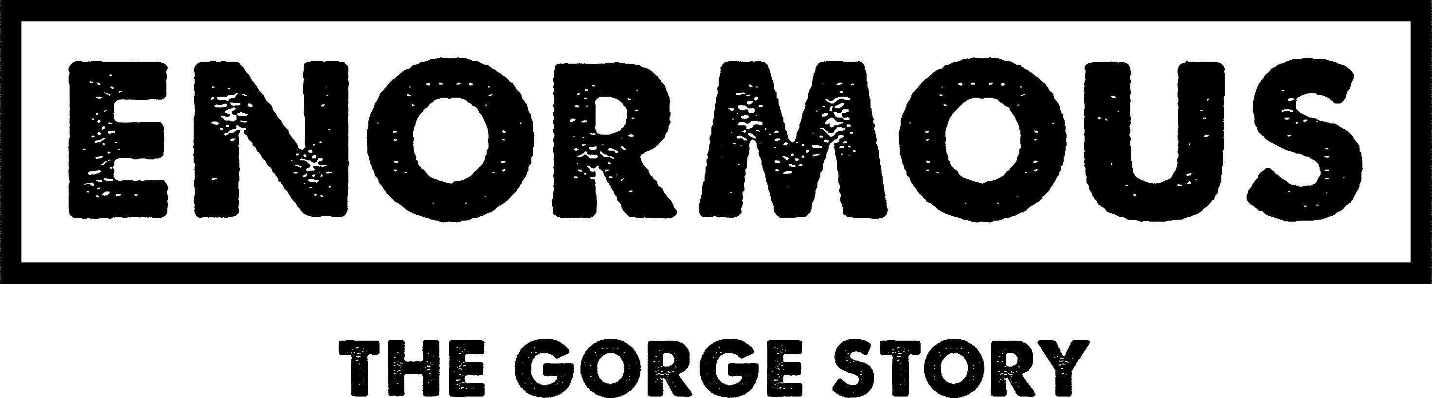 Enormous: The Gorge Story logo