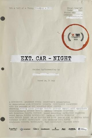 Ext. Car. Night poster