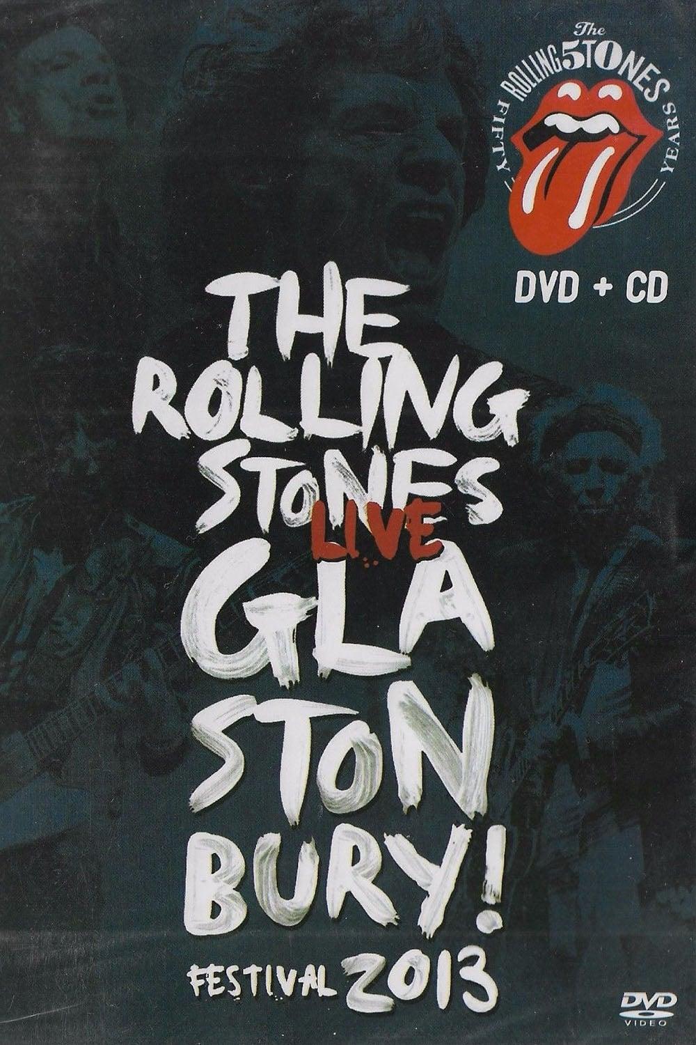 The Rolling Stones: Live at Glastonbury 2013 poster