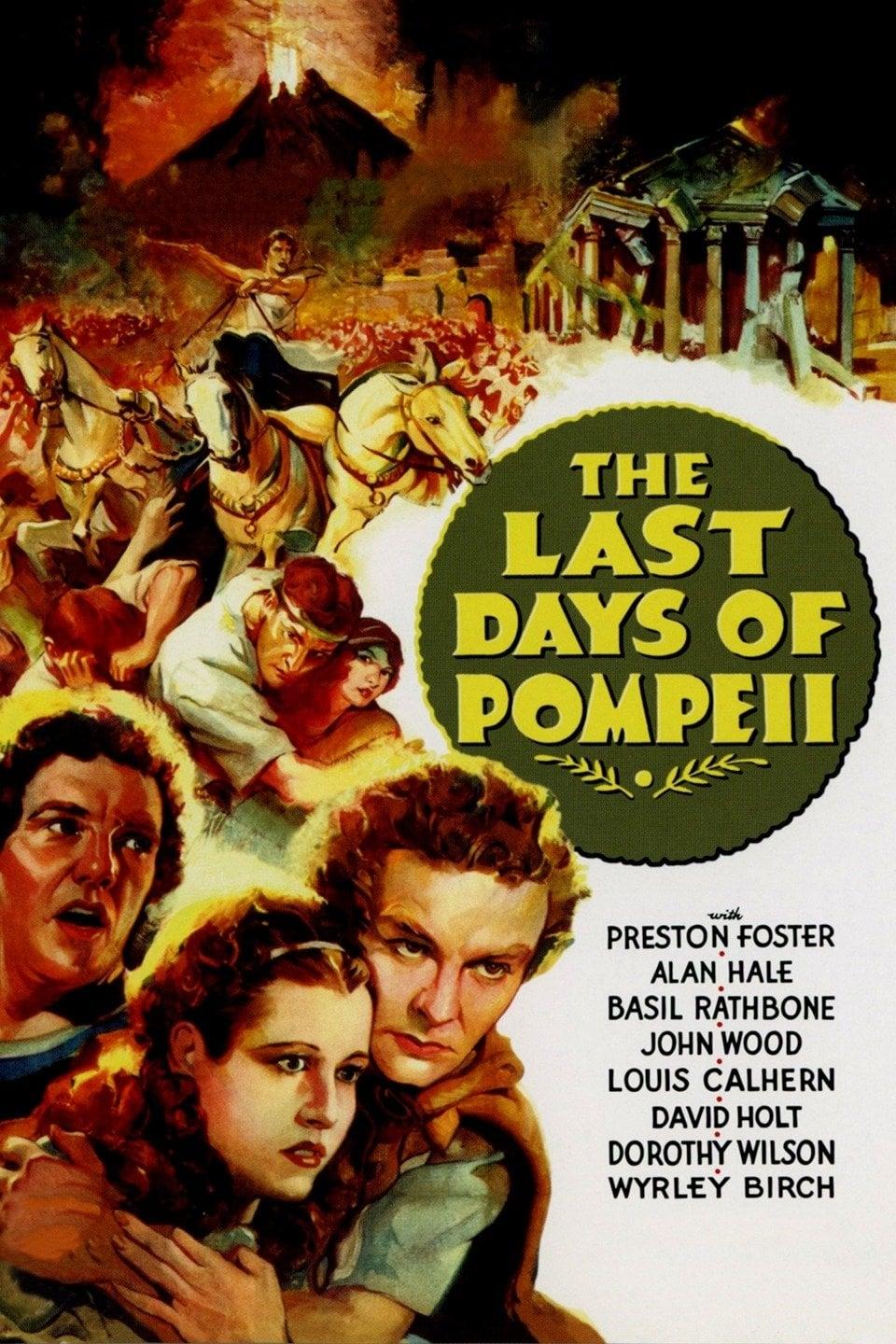 The Last Days of Pompeii poster