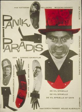 Panik i paradis poster