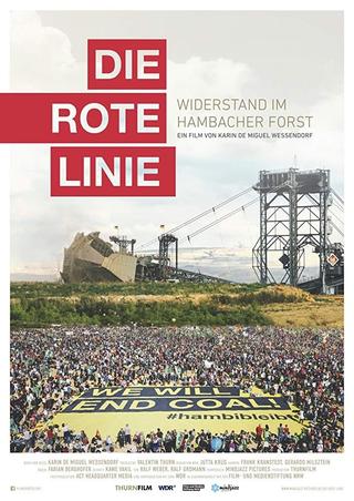 The Red Line - Resistance in Hambach Forest poster