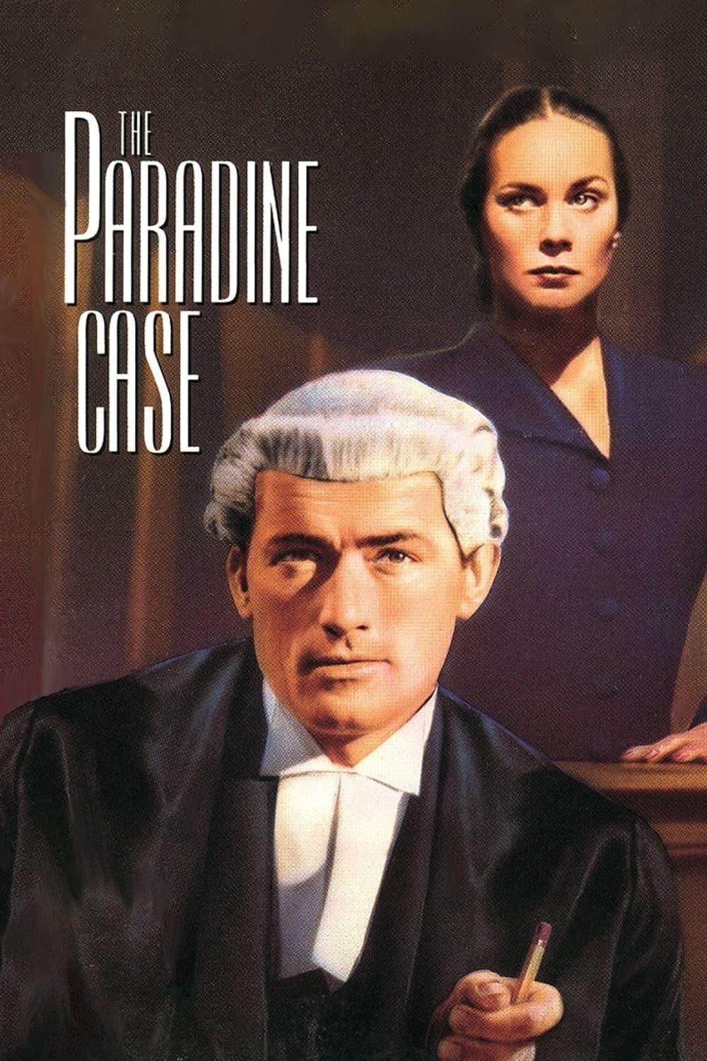 The Paradine Case poster