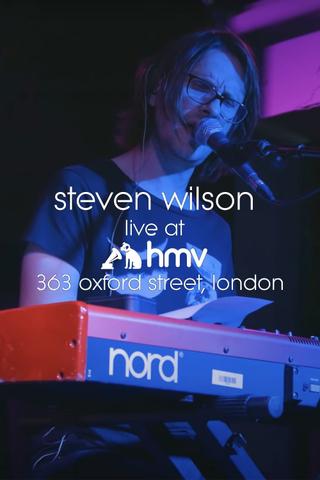 Steven Wilson - Live at HMV 363 Oxford Street, London poster